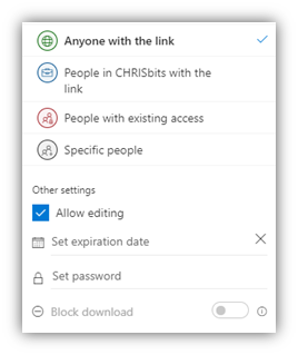 Open Access in SharePoint 5