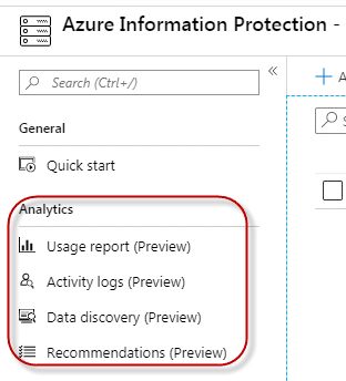 Azure Information Protection Analytics